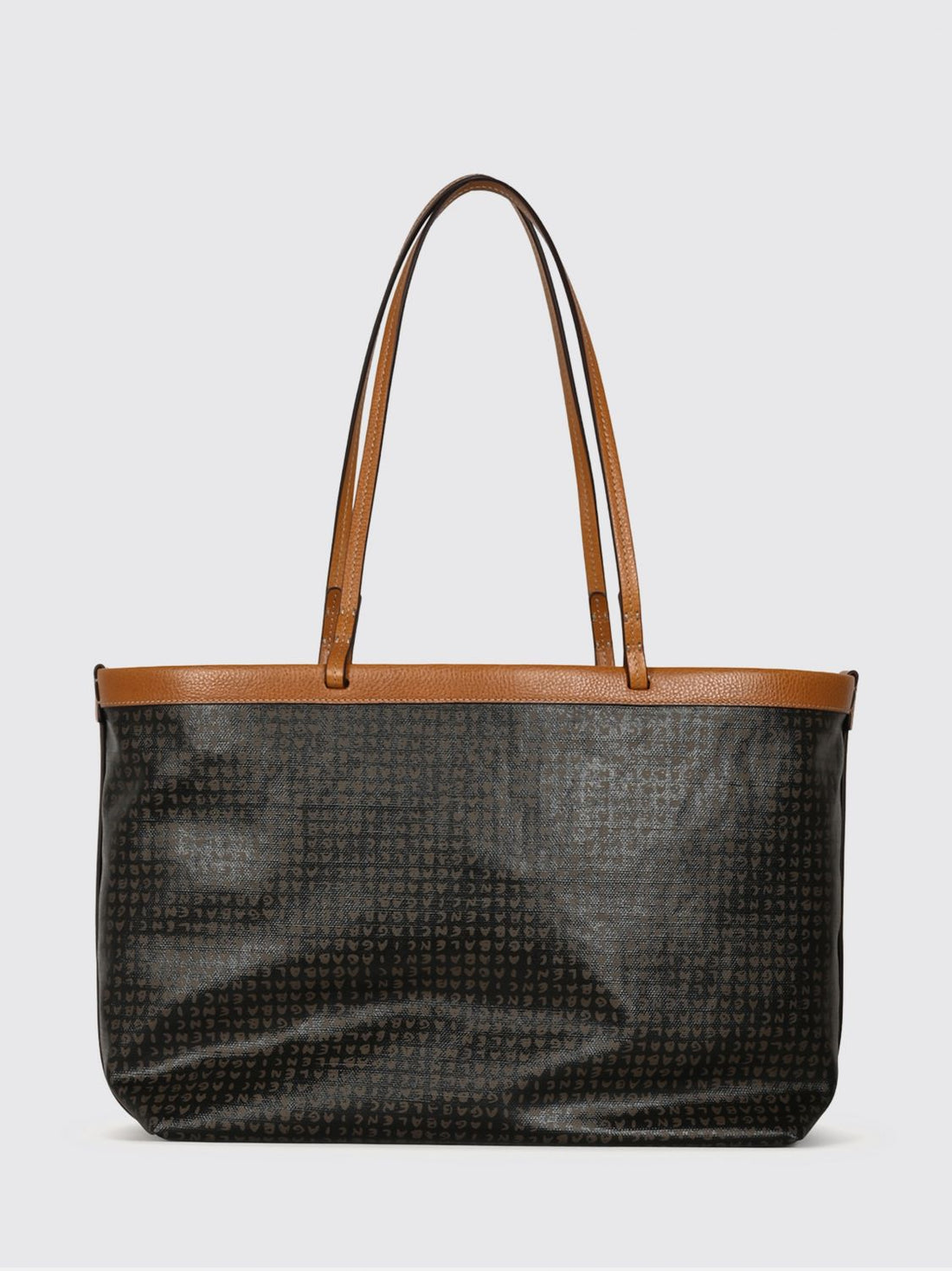 BALENCIAGA OS tote select medium coated cotton tote bag with logo print