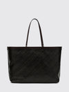 tote select large coated cotton tote bag with graphic print