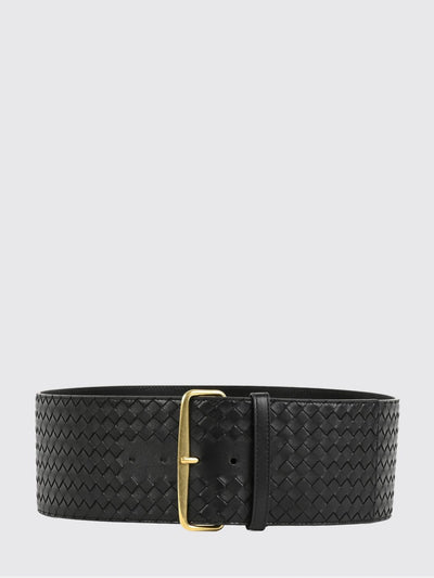 classic smooth leather belt with square buckle