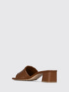 woman's heeled sandal