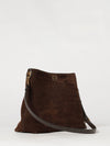 vittoria suede calfskin shoulder bag