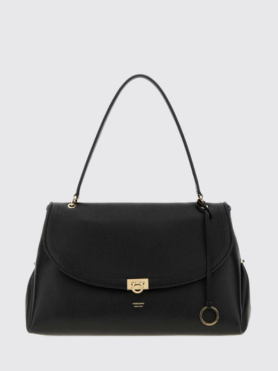 large sofia 2026 shoulder bag in calfskin leather with flat handle