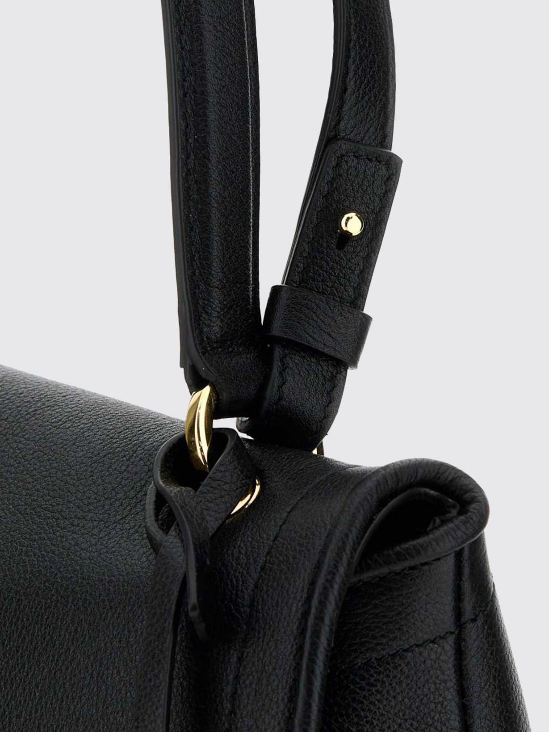 large sofia 2026 shoulder bag in calfskin leather with flat handle