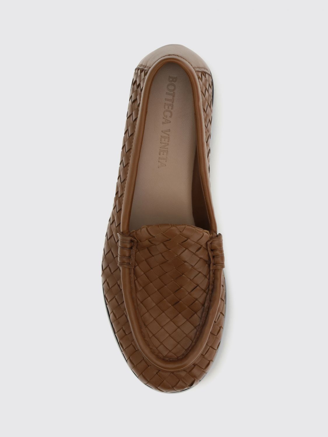silenzio intrecciato lambskin loafers