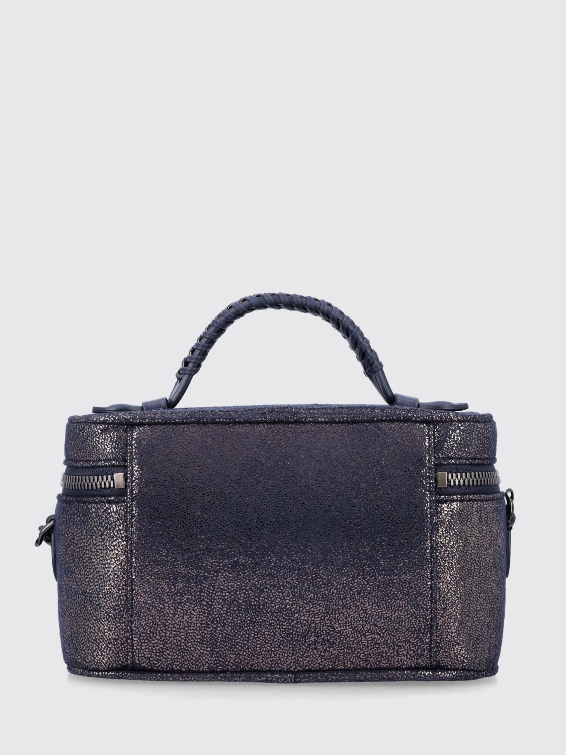 mini falabella vanity bag in eco alter mat with chain