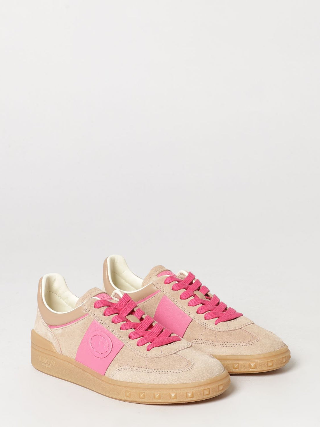 VALENTINO GARAVANI 35 upvillage calf leather sneakers with vlogo signature