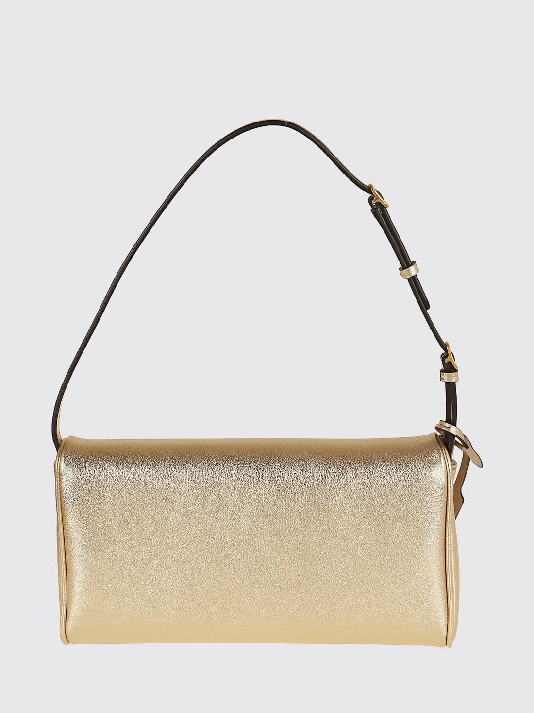 VALENTINO GARAVANI OS devain laminated nappa shoulder bag with vlogo signature