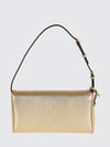 devain laminated nappa shoulder bag with vlogo signature
