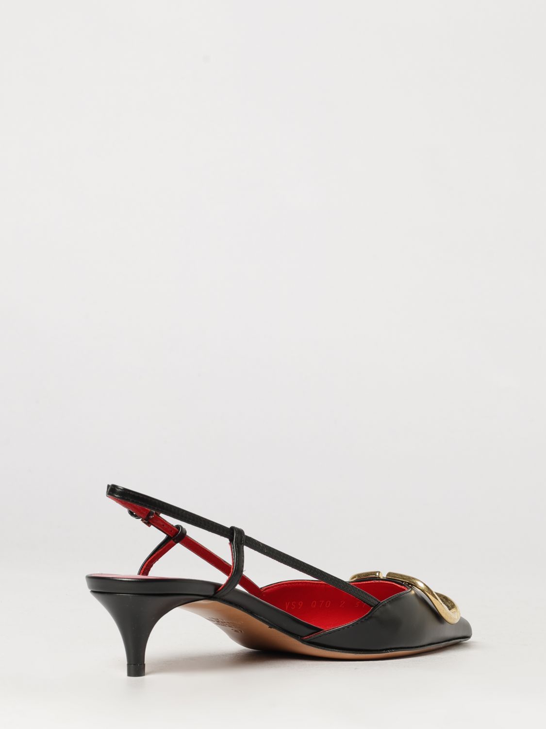 woman's heeled sandal