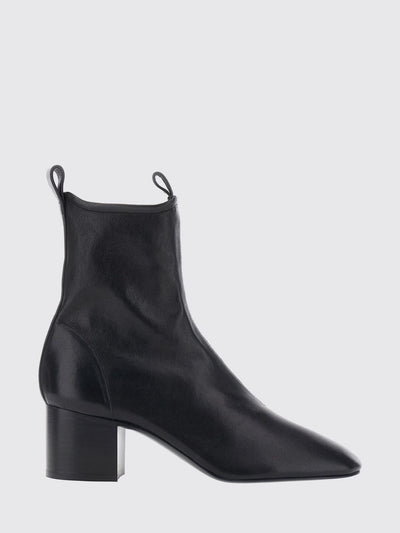 woman's flat ankle boot