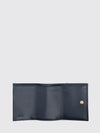 bifold wallet in velvet with all-over ff jacquard motif