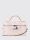 mini falabella vanity bag in eco alter mat with woven handle
