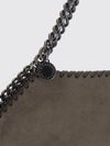 small falabella handbag in alter mat with chain trim