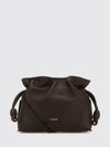 flamenco calfskin mini bucket bag with drawstring