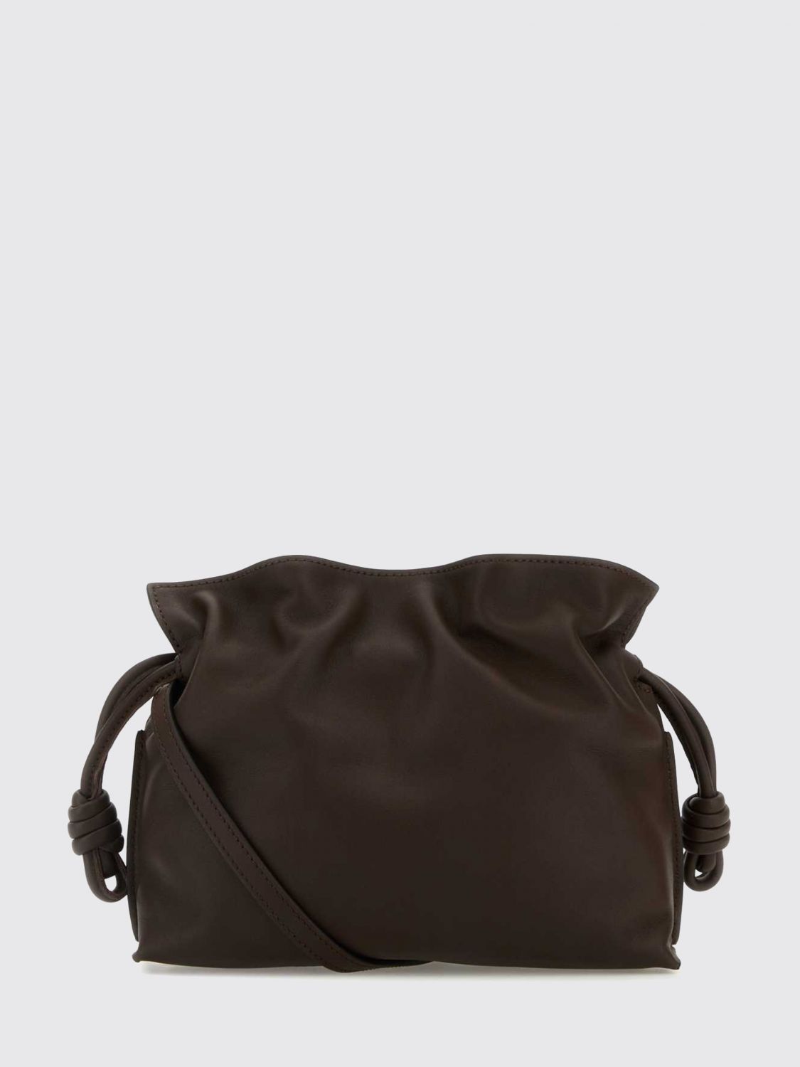 flamenco calfskin mini bucket bag with drawstring