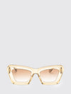 anagram cat-eye acetate sunglasses with applied logo