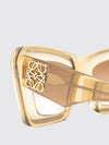 anagram cat-eye acetate sunglasses with applied logo
