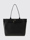 audrey medium calfskin tote bag with double handle