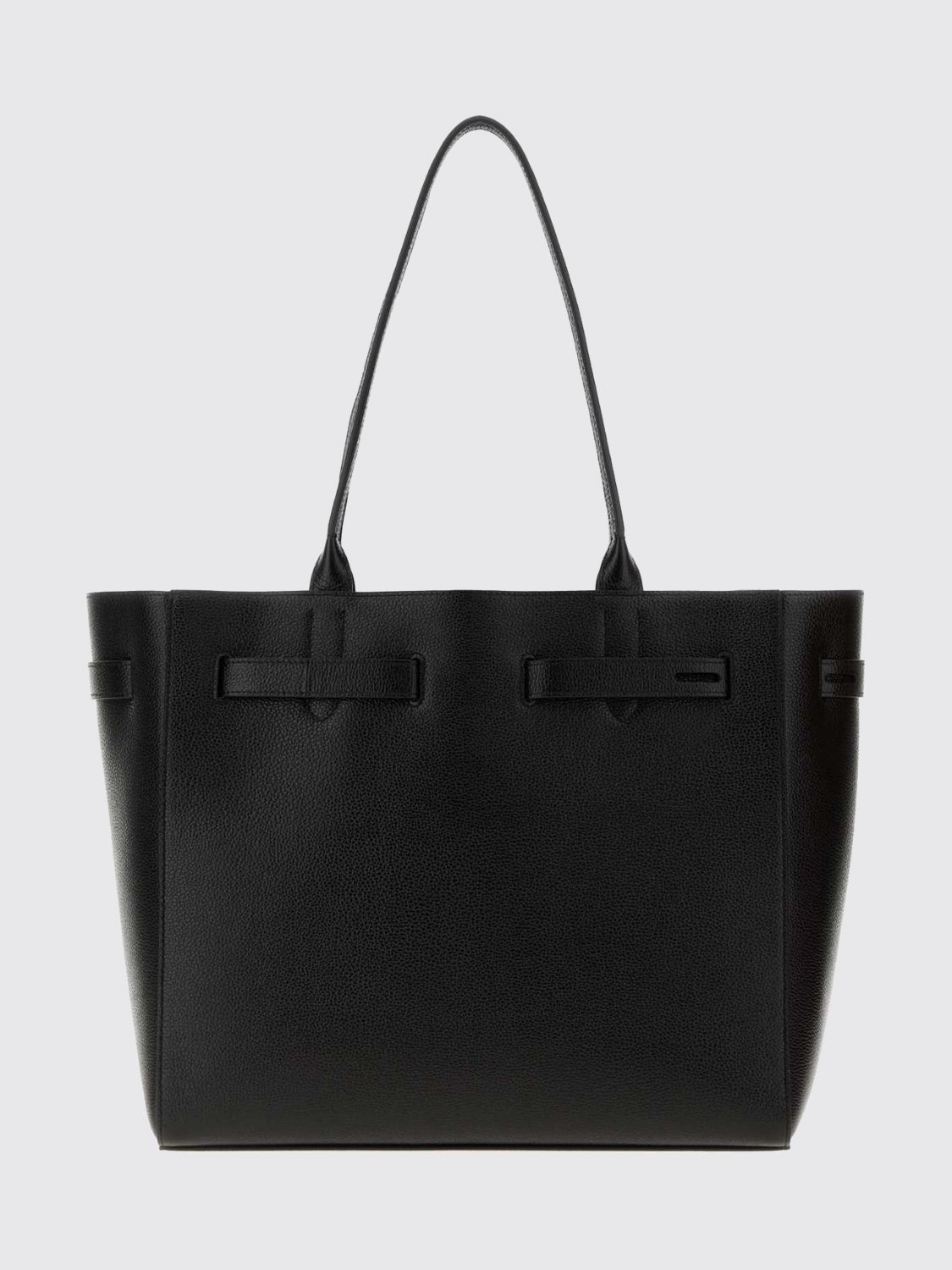 audrey medium calfskin tote bag with double handle