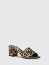 woman's heeled sandal