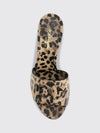 animalier print leather mules with dg logo