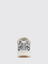 eclipse suede and fabric check low-top sneakers