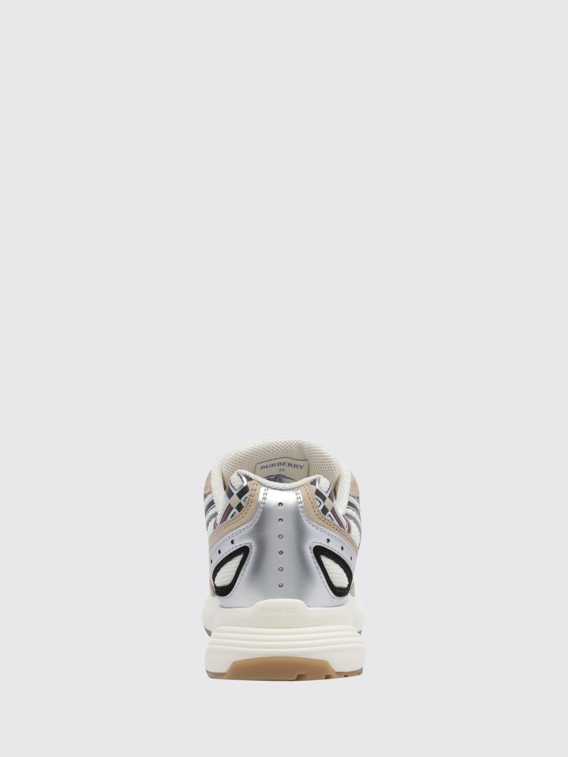 eclipse suede and fabric check low-top sneakers