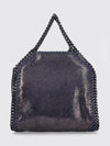 falabella mini handbag with chain trim and strap