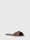 woman's heeled sandal