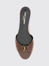 woman's heeled sandal