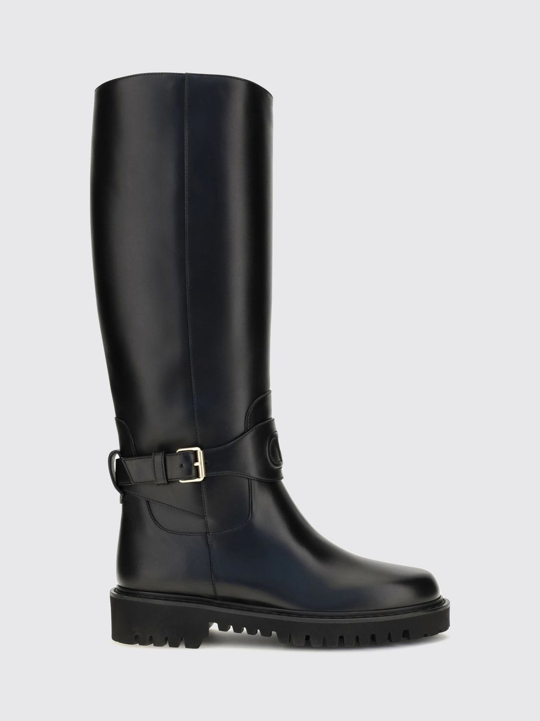 VALENTINO GARAVANI 36 vlogo signature leather knee-high boots