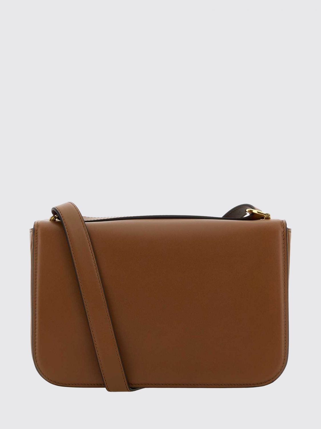 leather mini cross-body bag with horsebit detail