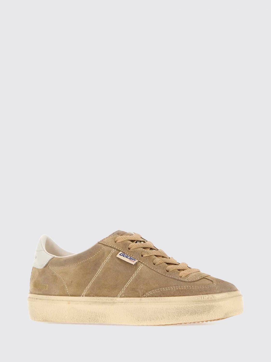 soul star suede sneakers with worn-out effect sole