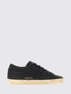 super-star grained leather sneakers with laminated logo