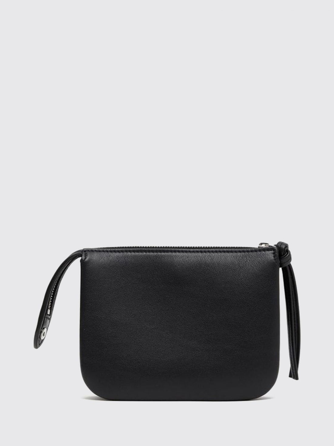 PHOEBE PHILO OS clutch in smooth calfskin with three internal compartments