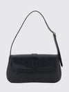 jackie mini leather shoulder bag with removable strap