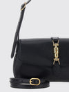 jackie mini leather shoulder bag with removable strap