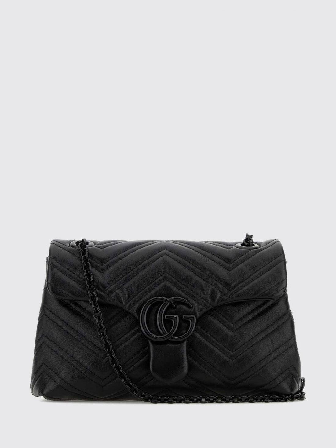 GUCCI OS gg marmont mini shoulder bag in matelassé nappa with chain strap