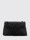 gg marmont mini shoulder bag in matelassé nappa with chain strap