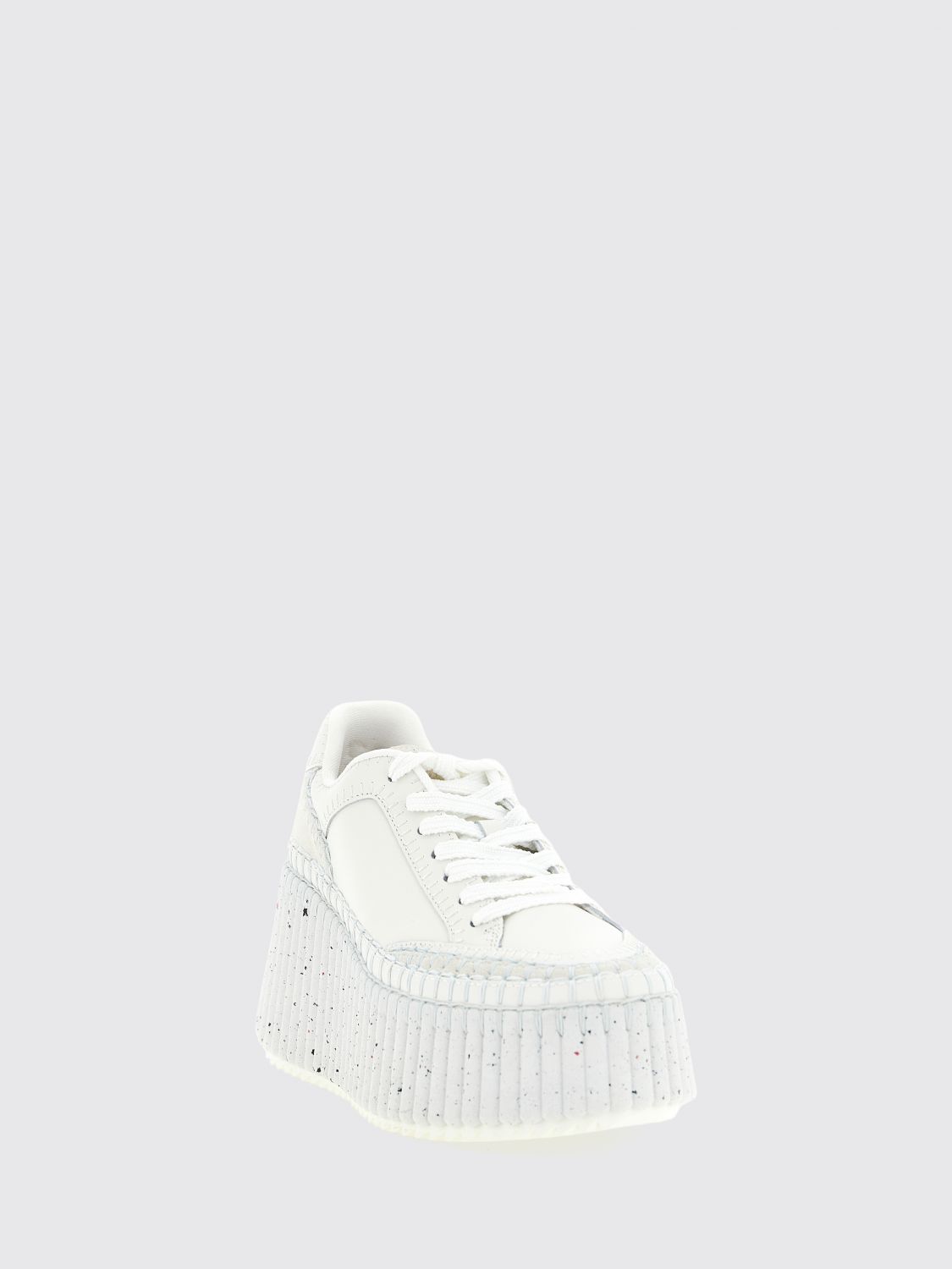 woman's wedge shoes chloé