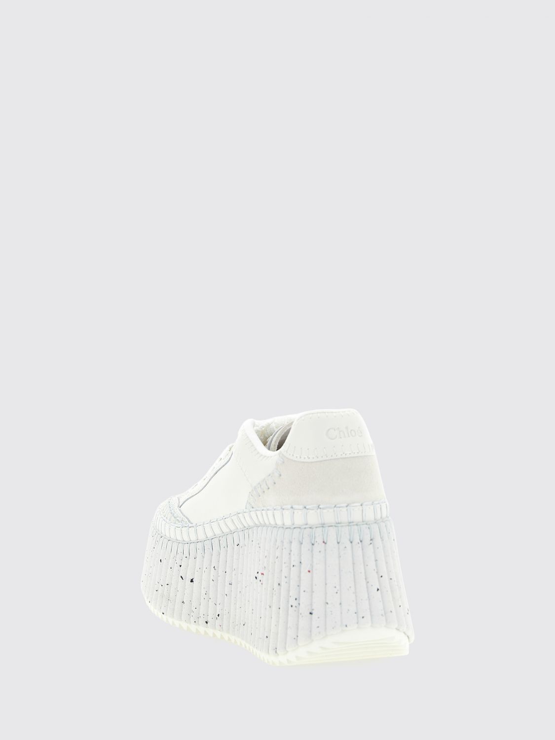 woman's wedge shoes chloé