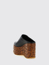 woman's wedge shoes chloé