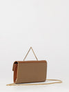 ff diamonds grained calfskin wallet on chain with monogram