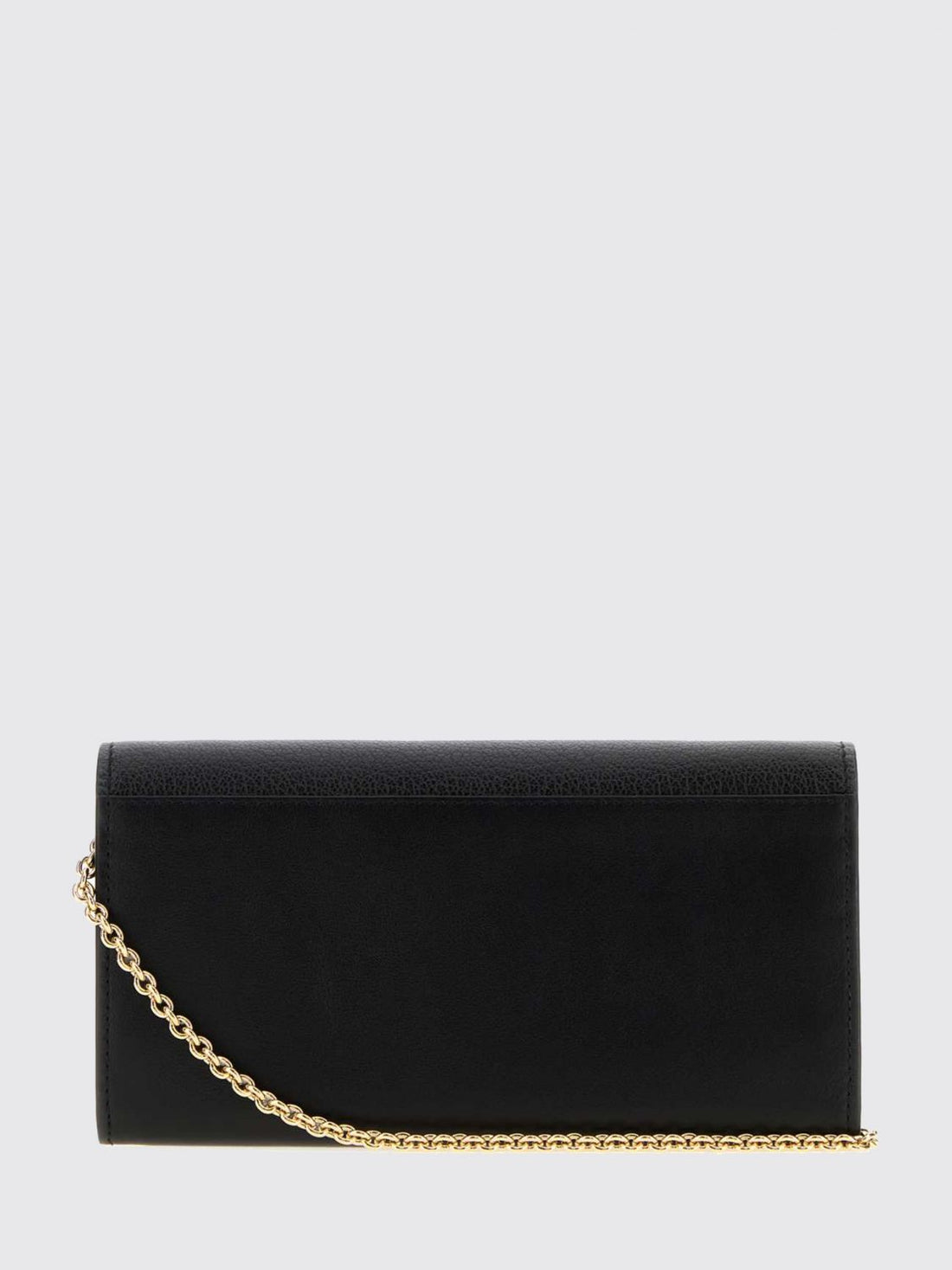 FENDI OS calfskin wallet on chain with ff monogram and chain strap