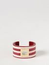 resin bangle bracelet with ff monogram and stripe motif