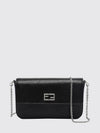 tube calfskin leather mini crossbody bag with ff monogram