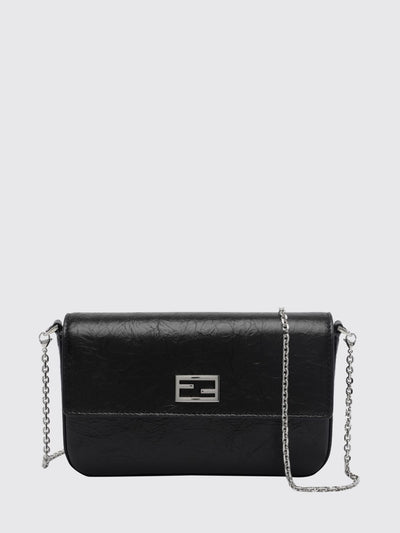 tube calfskin leather mini crossbody bag with ff monogram