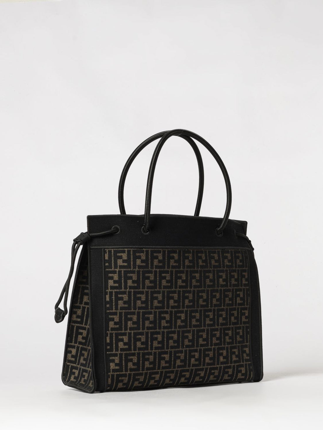 FENDI OS large superlight technical fabric tote bag with ff zucca pattern