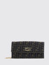 tube ff monogram fabric mini cross-body bag