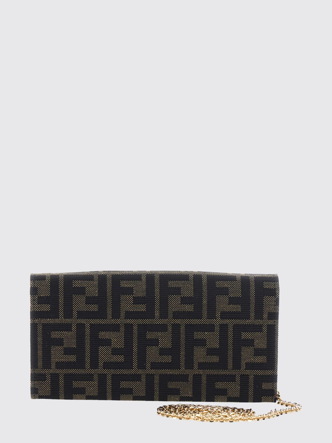 tube ff monogram fabric mini cross-body bag